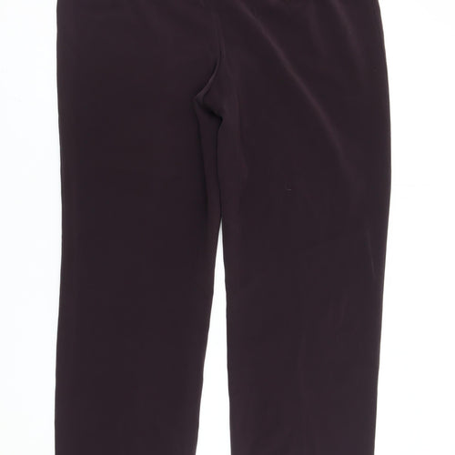 Gerry Weber Womens Black Size 16 Classic Straight Dress Trousers