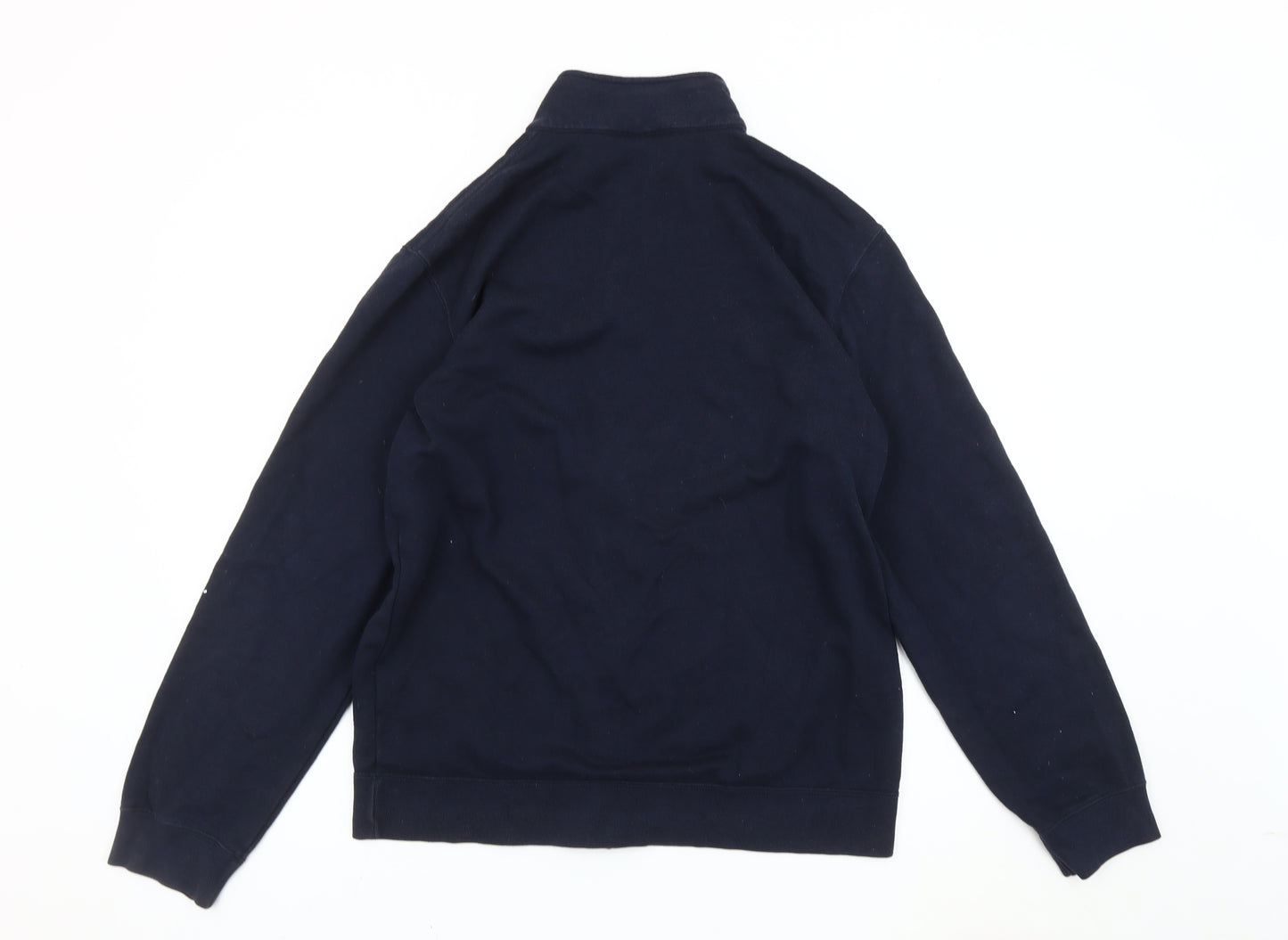 Champion Men’s Blue XL Full Zip Fleece Jacket with Logo