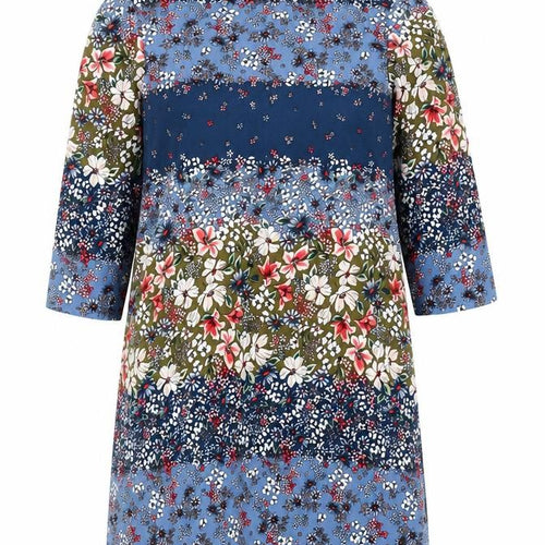 Marks and Spencer Women’s Multicoloured Floral Shift Dress UK 12