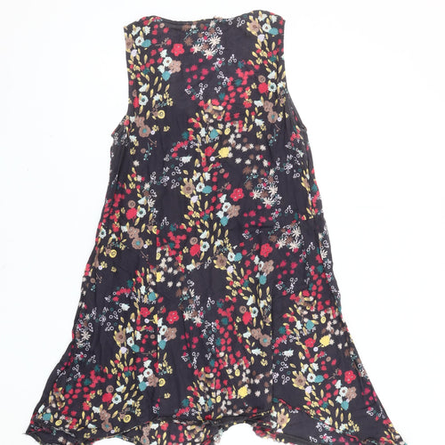 White Stuff Women’s Multicoloured Floral A-Line Dress Size 12