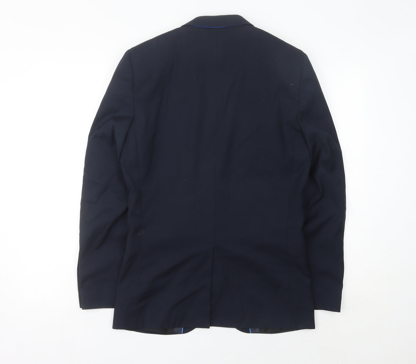 ONESIX5IVE Men’s Blue Slim Fit Blazer Jacket 36R Two Button