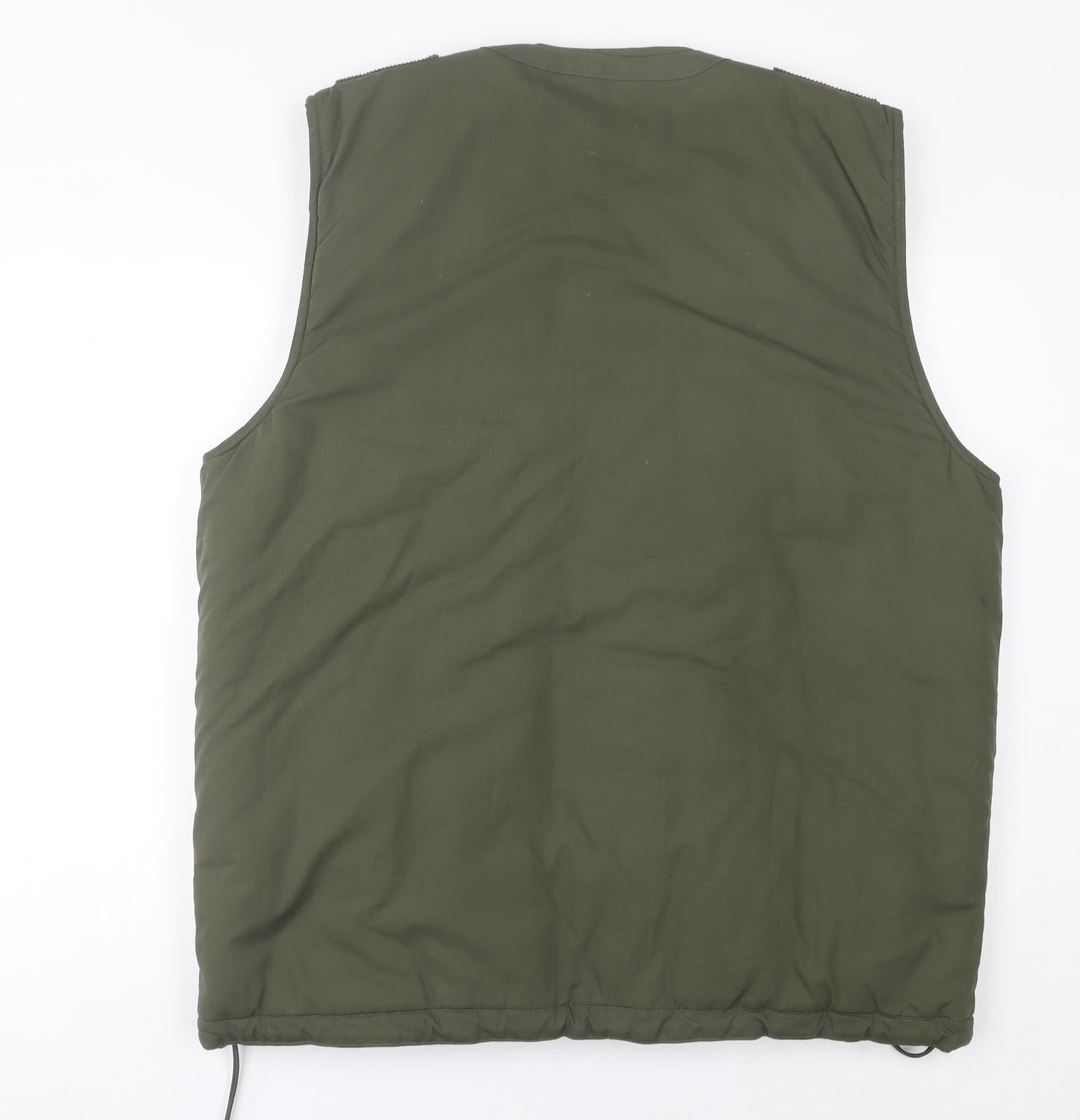 Rydale Men's Green XL Waistcoat Outdoor Full Zip Pockets Hunting Vest