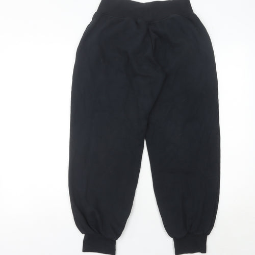 Adidas Womens Black Jogger Sweatpants Size 10 Regular Sportswear