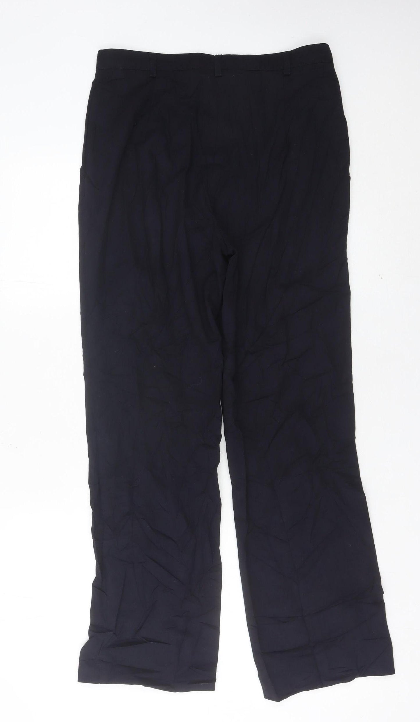 Marks & Spencer Womens Black Size 12 Dress Pants Work Trousers