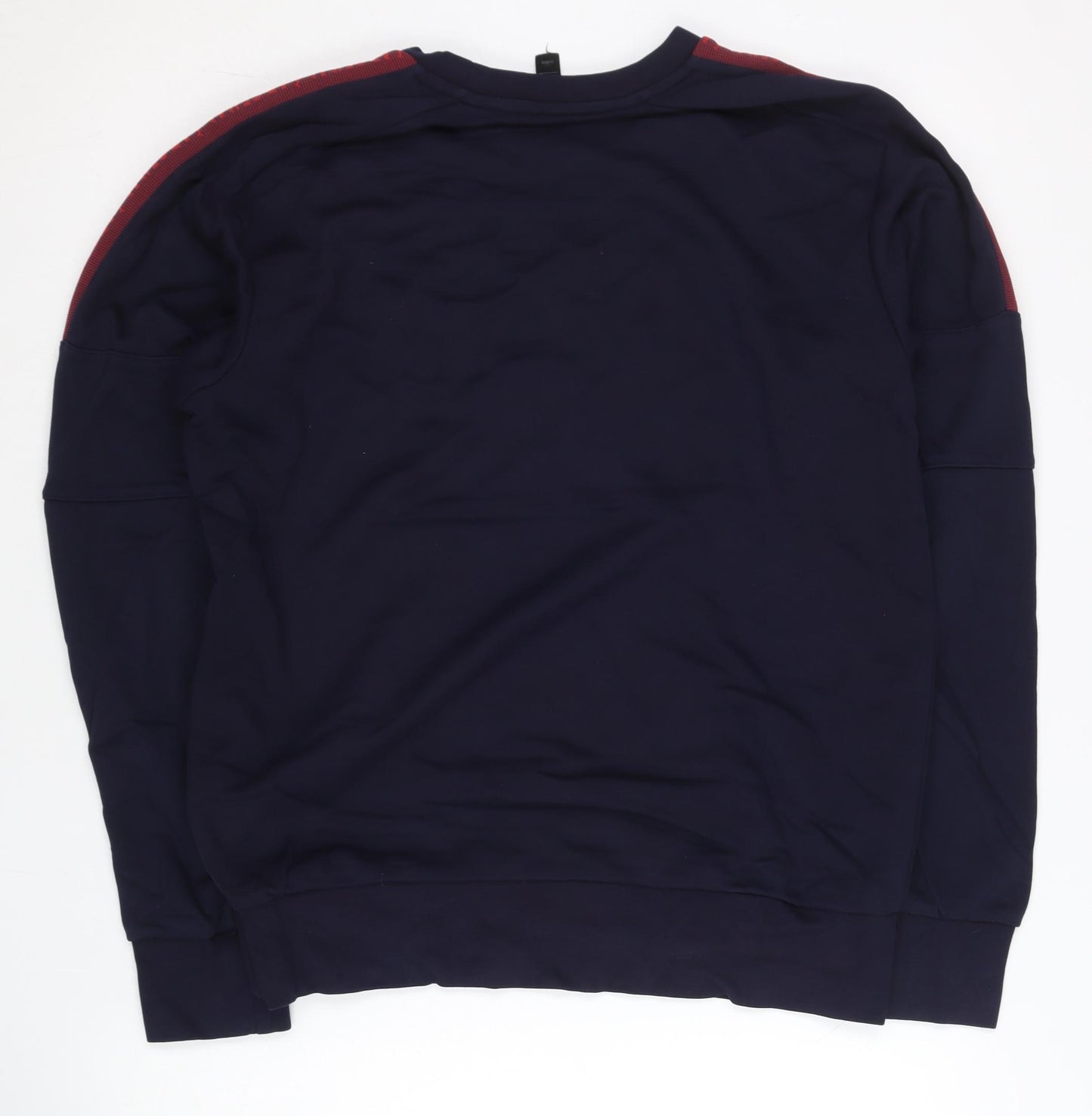 Adidas Arsenal Men’s Blue Medium Sweatshirt Pullover Logo Football