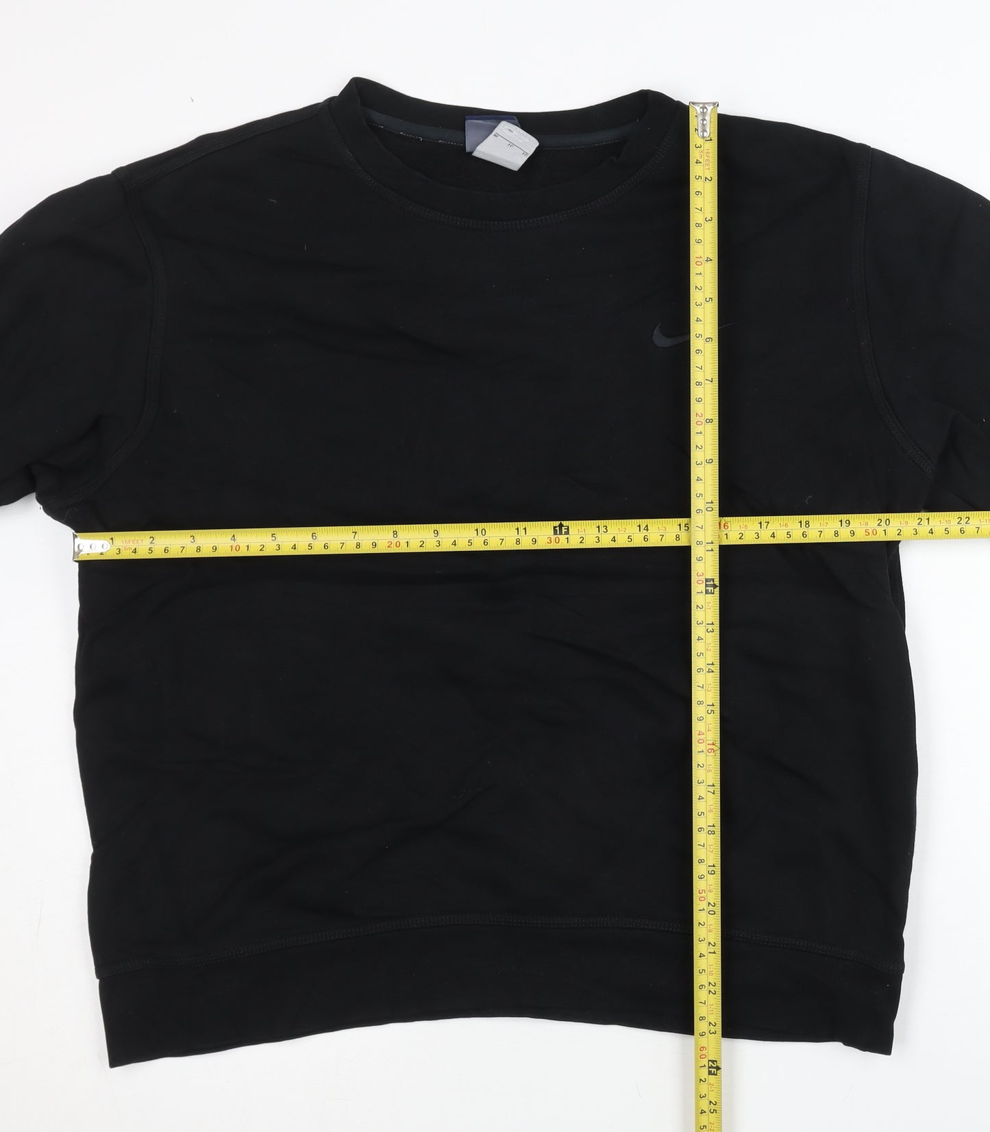 Nike Mens Black XL Pullover Sweatshirt Crew Neck Long Sleeve