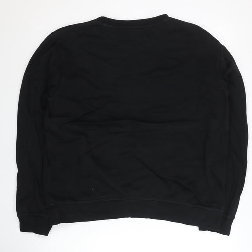 Nike Mens Black XL Pullover Sweatshirt Crew Neck Long Sleeve
