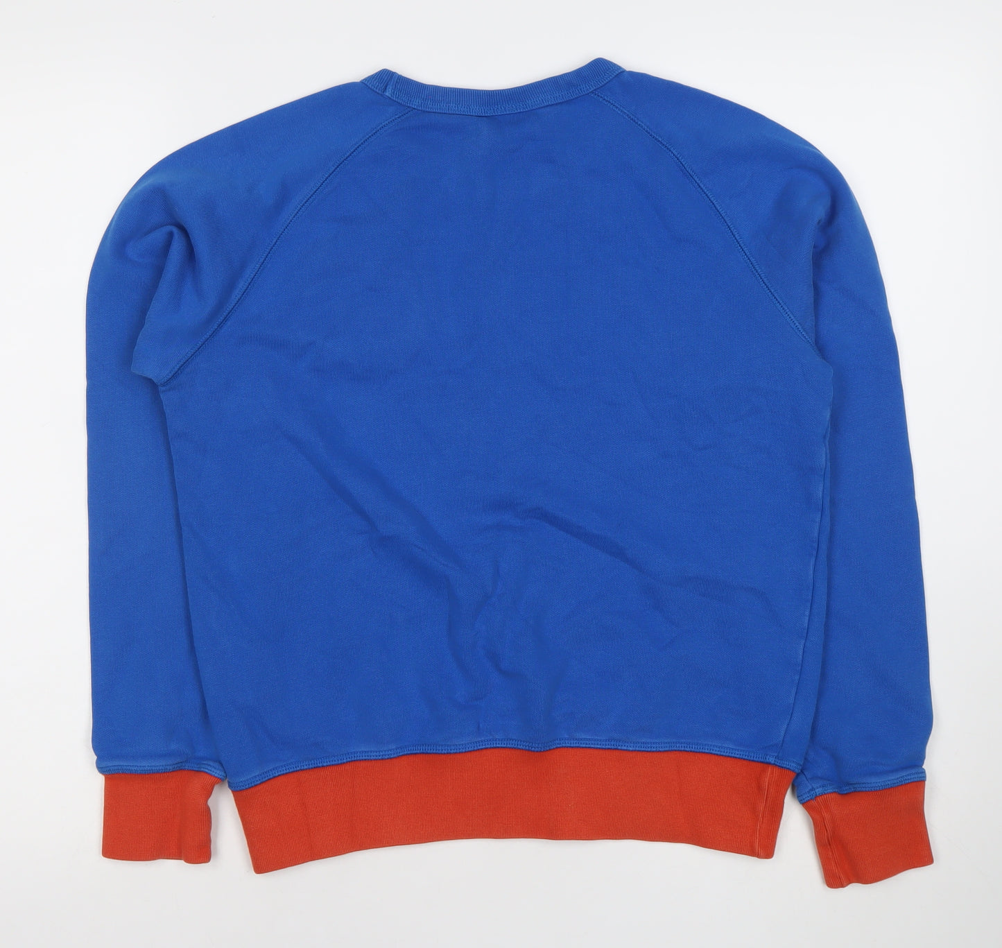 Champion Mens Small Blue Pullover Logo Sweatshirt Crew Neck