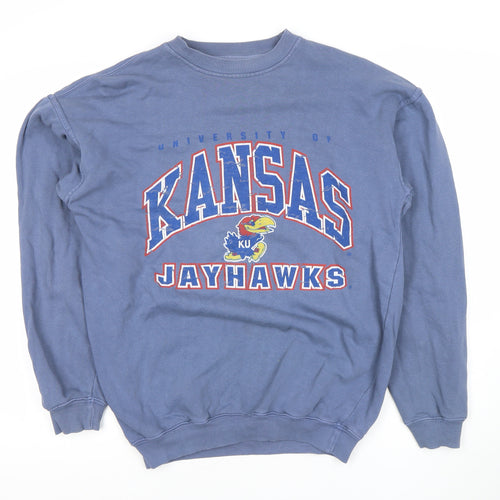 Cheyenne River Men’s Blue Small Kansas Jayhawks Sweatshirt Pullover