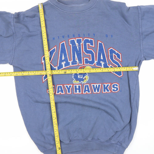 Cheyenne River Men’s Blue Small Kansas Jayhawks Sweatshirt Pullover
