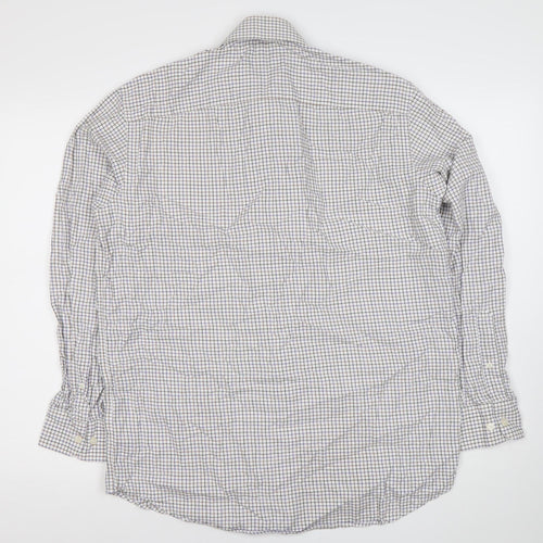 John Lewis Mens Multicoloured Check Classic Fit Shirt 39cm