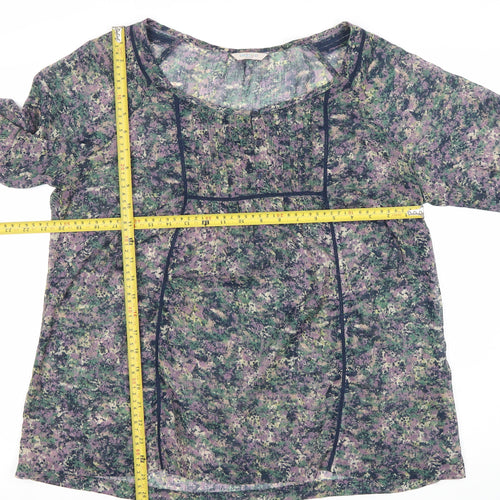 Marks and Spencer Womens Multicoloured Floral Tunic Blouse UK 16