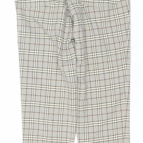 ASOS Men’s Multicoloured Slim Fit Plaid Chino Trousers W28 L28