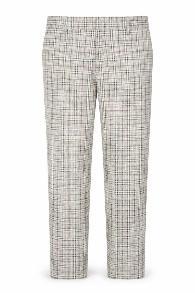 ASOS Men’s Multicoloured Slim Fit Plaid Chino Trousers W28 L28
