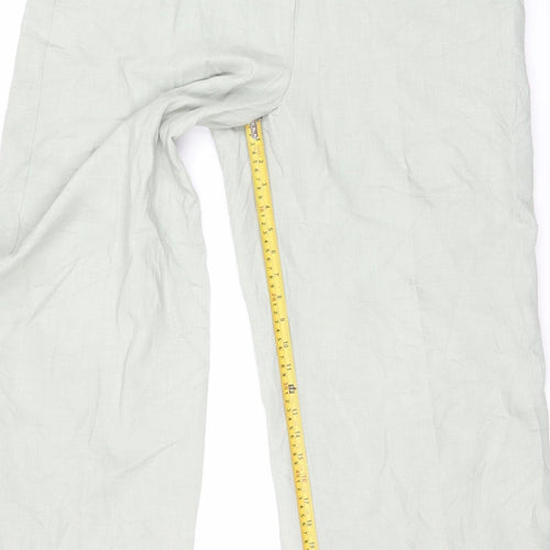 Marks and Spencer Women’s Grey Size 18 Straight Leg Trousers