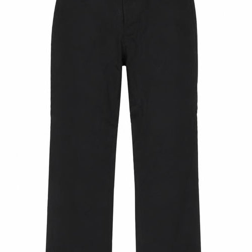 Ventura Jeans Womens Black 30in Waist Straight Leg Casual Trousers