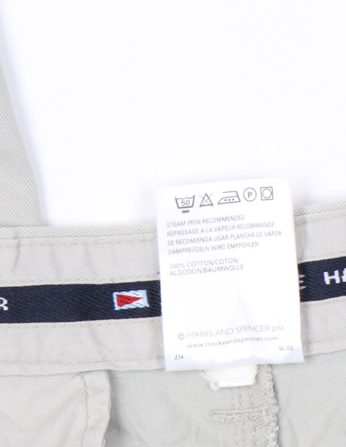 Marks and Spencer Men's Beige Chino Trousers 40W 31L Regular Fit