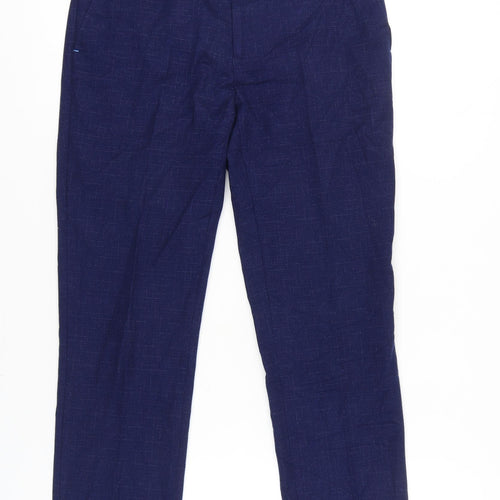 Sawyers & Hendricks Men’s Blue Slim Fit Dress Pants Trousers 30S