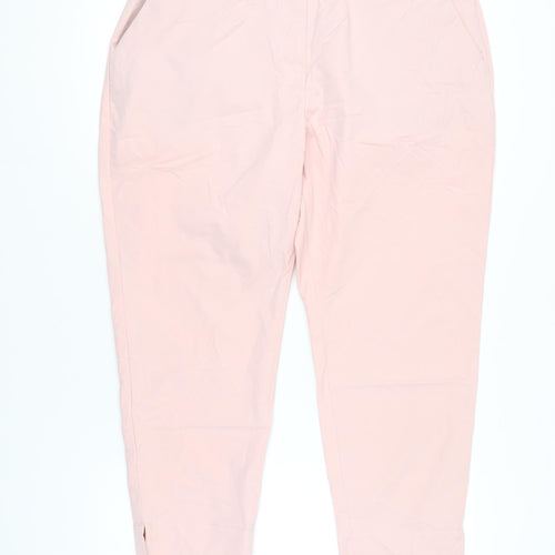 Marks and Spencer Women’s Pink Chino Straight Trousers Size 20