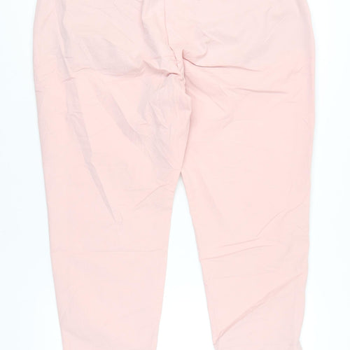 Marks and Spencer Women’s Pink Chino Straight Trousers Size 20