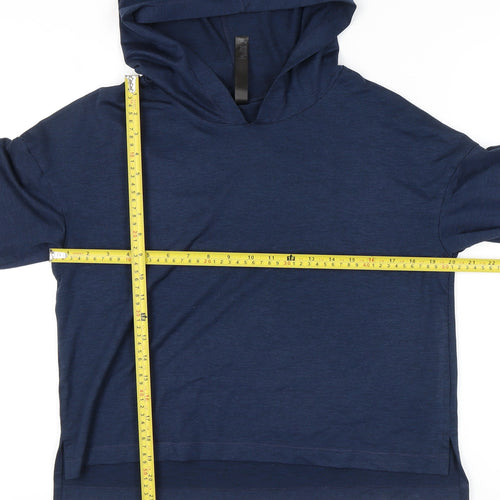 Core 10 Womens Blue Pullover Hoodie Size S Activewear Gym