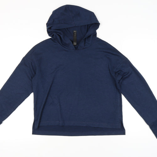 Core 10 Womens Blue Pullover Hoodie Size S Activewear Gym