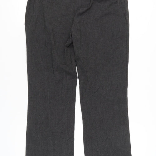 Slater Women’s Grey Size 10 Regular Straight Dress Trousers