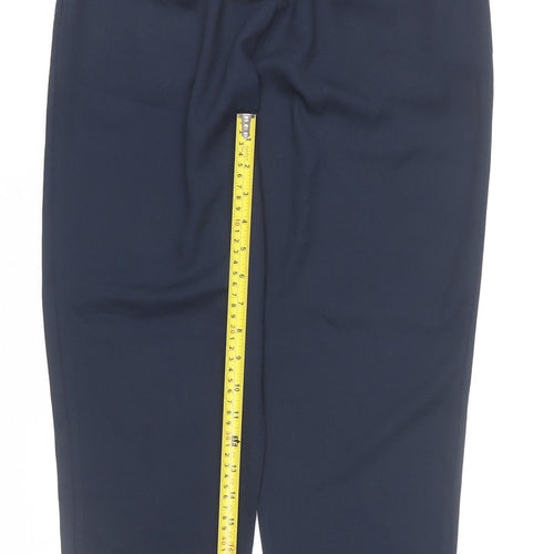 ASOS Women’s Blue Size 6 Pleated Tapered Trousers