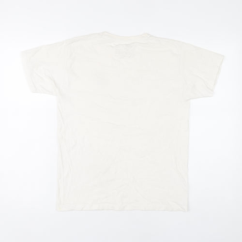 The Football Association Boys White Football Logo T-Shirt 11-12Y Casual Sportswear