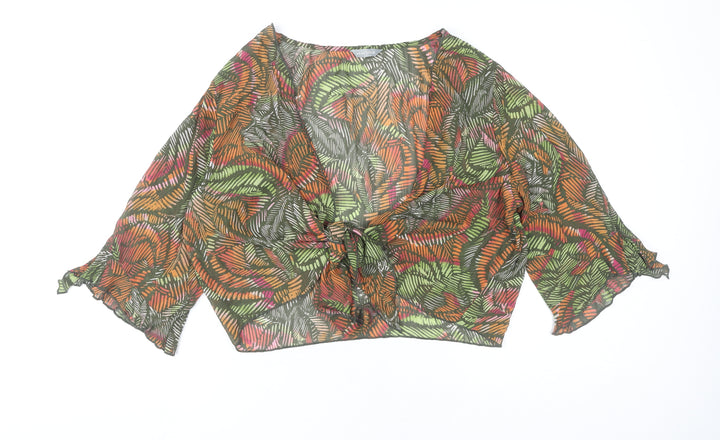 Marks and Spencer Women’s Multicoloured Wrap Blouse Size 20