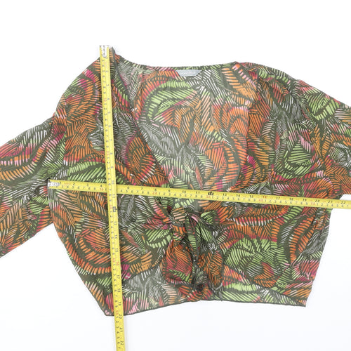 Marks and Spencer Women’s Multicoloured Wrap Blouse Size 20