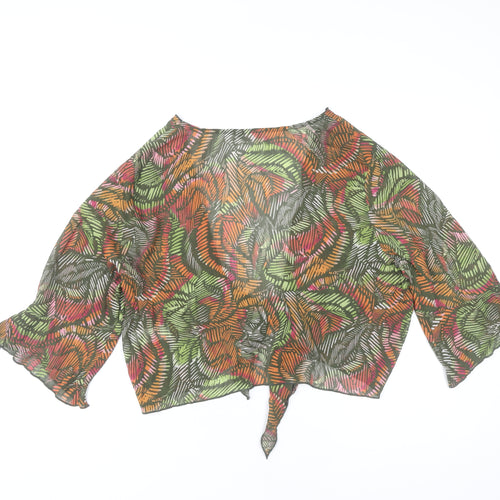 Marks and Spencer Women’s Multicoloured Wrap Blouse Size 20