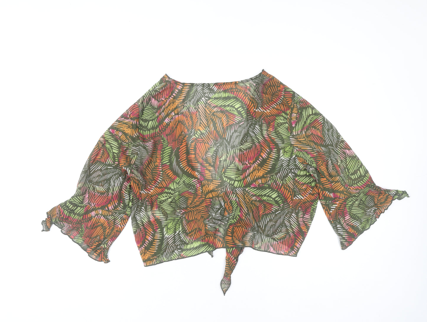 Marks and Spencer Women’s Multicoloured Wrap Blouse Size 20
