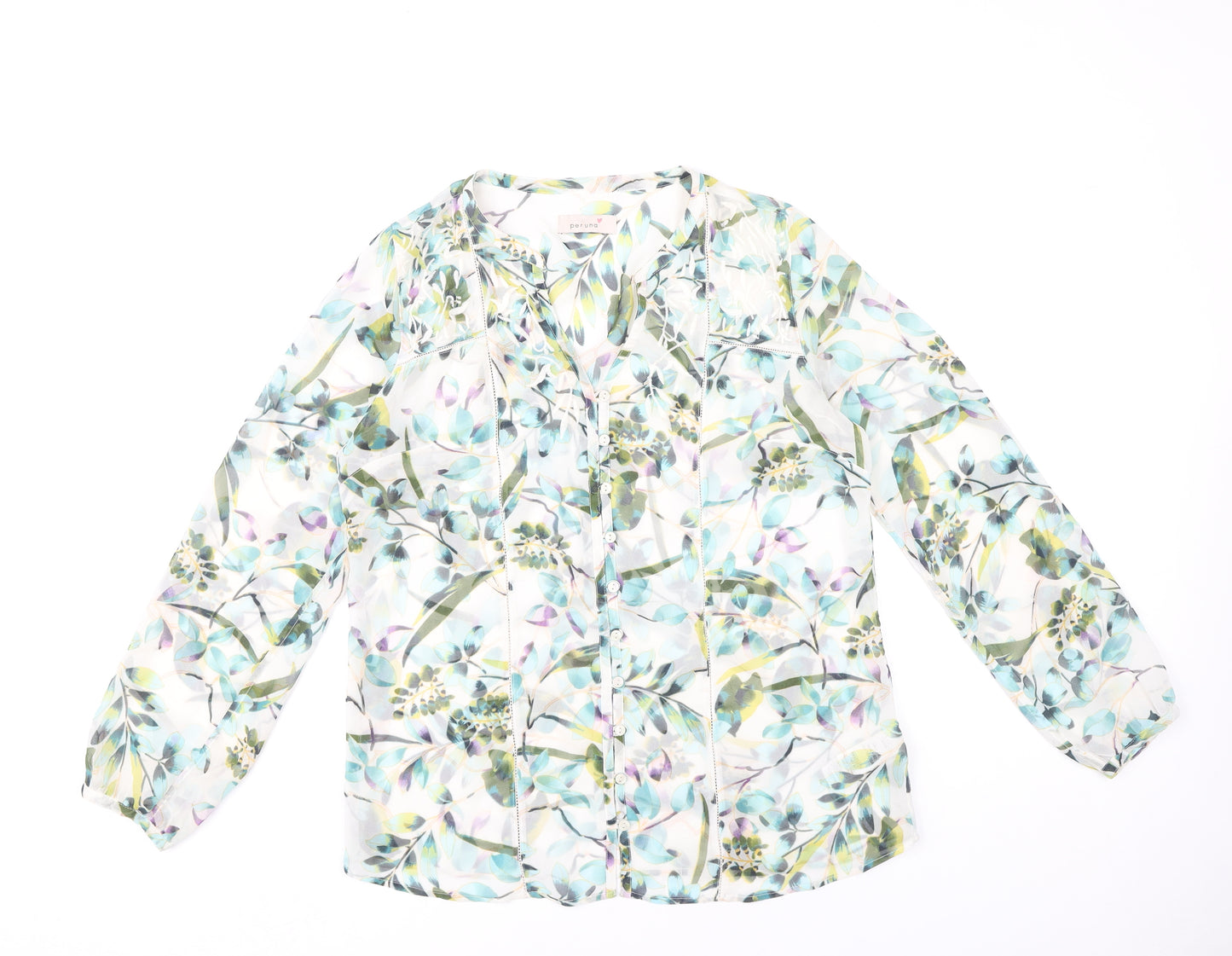 Marks and Spencer Women’s Multicoloured Floral Blouse Size 12