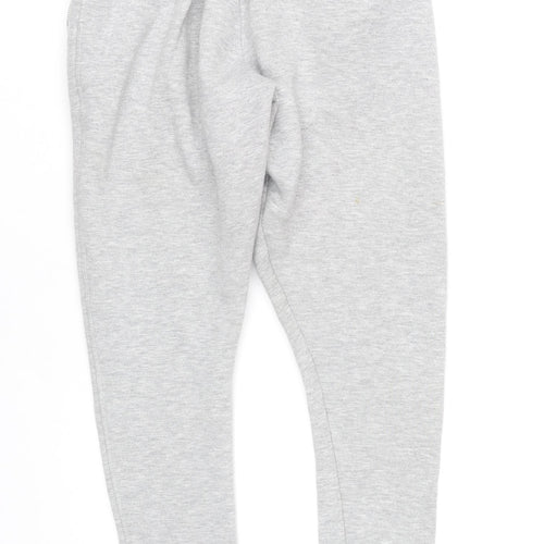 Rascal Boys Grey Jogger Sweatpants XL Zip Pockets Elastic Waist