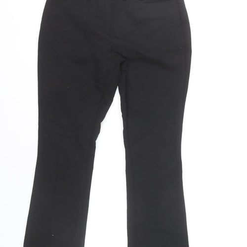 Next Women Black Slim Fit Dress Pants Trousers Size 6