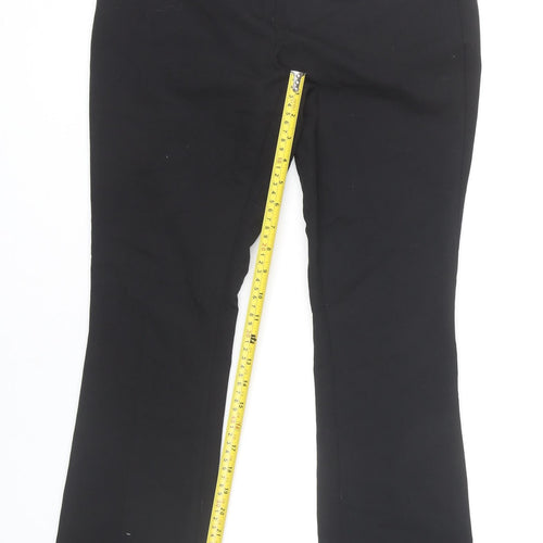 Next Women Black Slim Fit Dress Pants Trousers Size 6