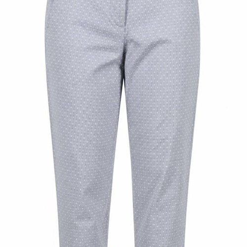 Ann Taylor Women’s Grey Chino Trousers Size 14 Regular Fit