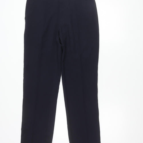 Marks and Spencer Men’s Navy Slim Fit Dress Trousers 30x33