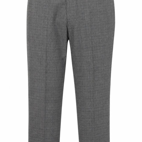 Marks and Spencer Men's Grey Check Slim Fit Dress Pants 38W 33L