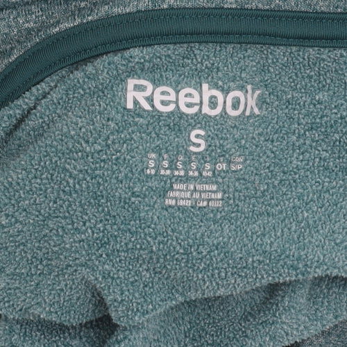 Reebok Boys Green Pullover Fleece Sweatshirt S Cowl Neck Long Sleeve