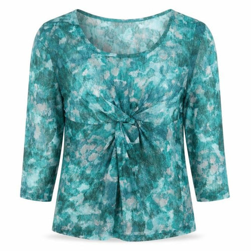 Marks and Spencer Women’s Green Floral Tunic Blouse Size 12