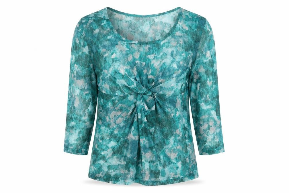 Marks and Spencer Women’s Green Floral Tunic Blouse Size 12