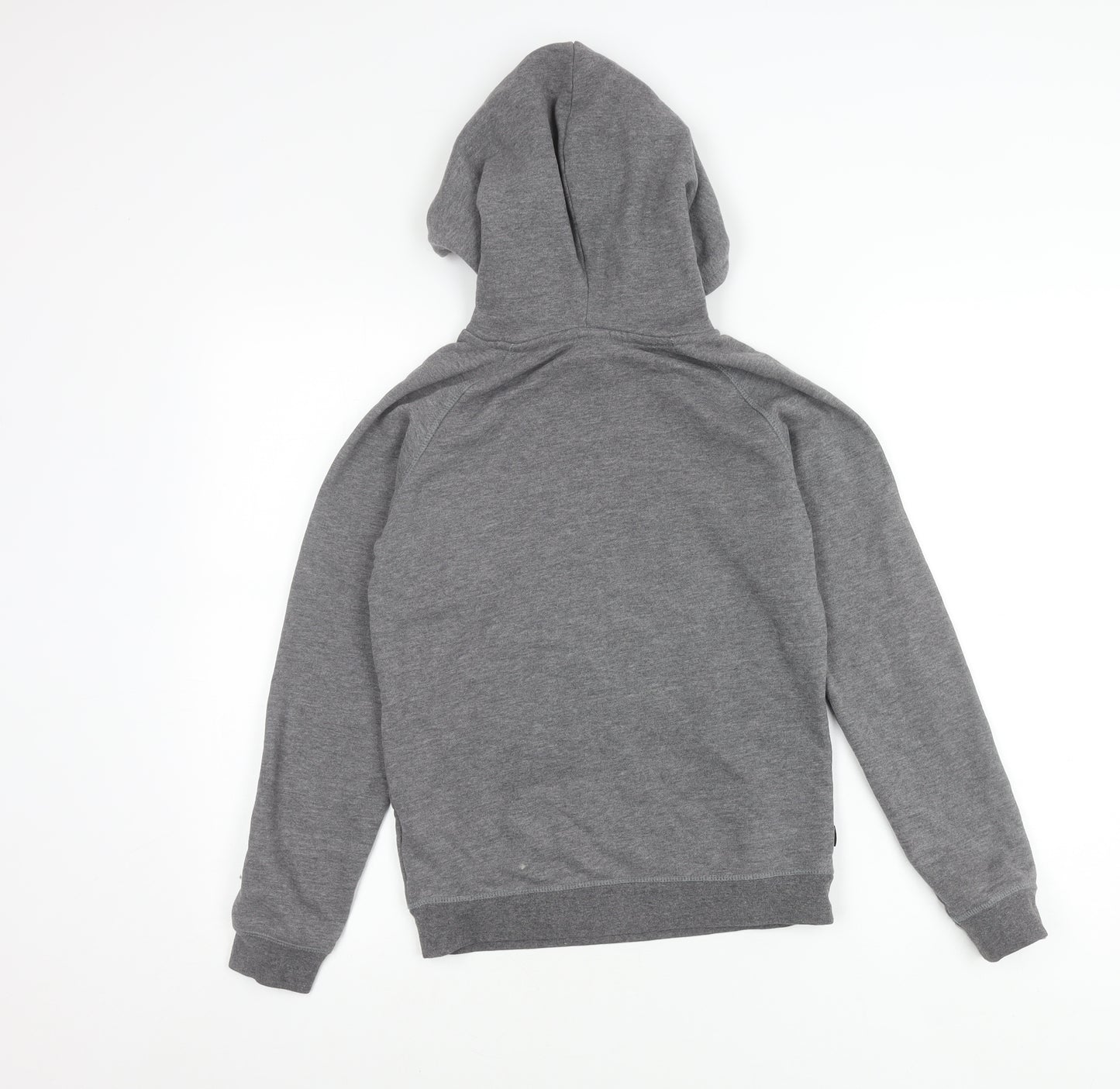 Mazine Boys Grey Pullover Hoodie 15-16 Yrs Regular Fit Cotton Blend