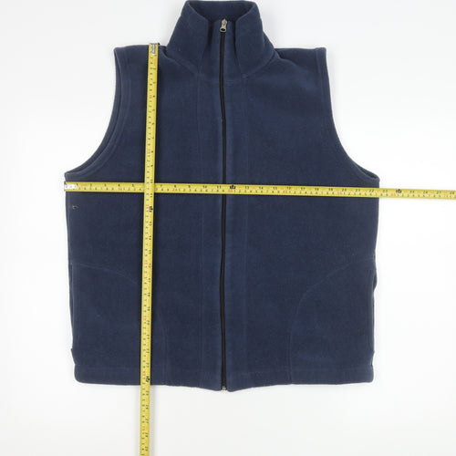 Zona4 Women’s Blue Fleece Waistcoat Bodywarmer Size S