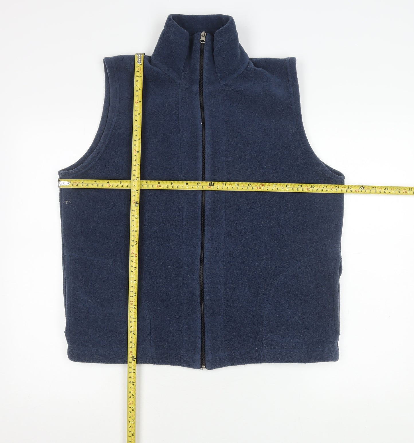 Zona4 Women’s Blue Fleece Waistcoat Bodywarmer Size S
