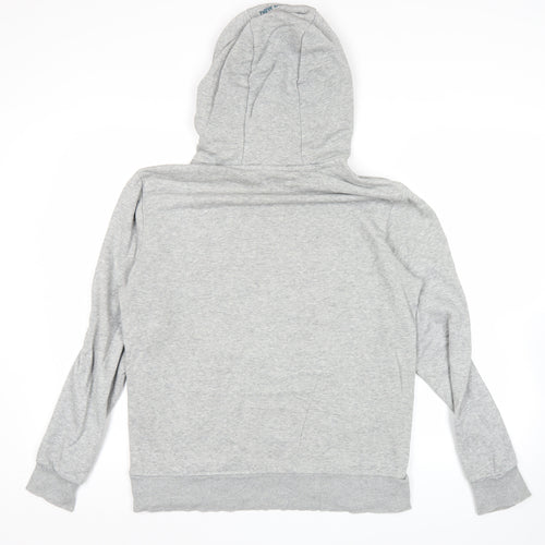 New Balance Men’s Grey Pullover Hoodie Size M Logo Sportswear