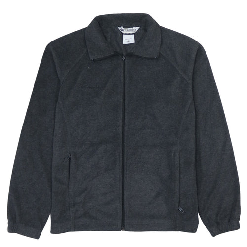 Columbia Women's Black Fleece Jacket Size M Full Zip Outdoor