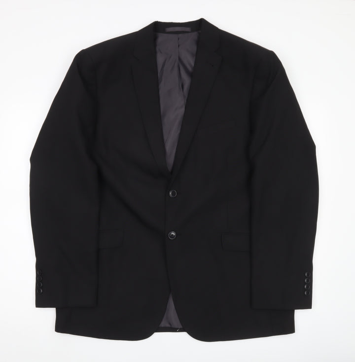 Taylor & Wright Men’s Black 44R Regular Fit Blazer Jacket