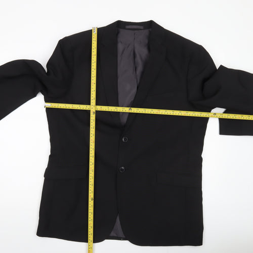 Taylor & Wright Men’s Black 44R Regular Fit Blazer Jacket
